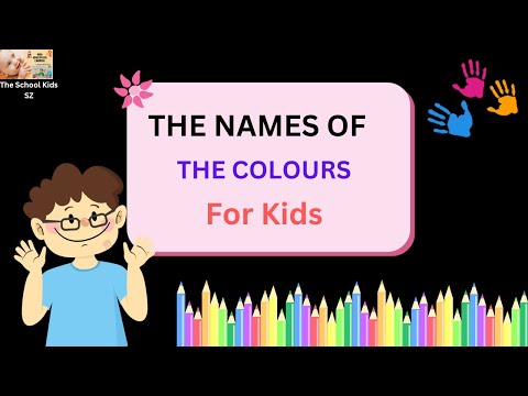 Kids Learning Colors/ Colors Name in English/ Colors for Children / Names of Colors/ Teach Colors