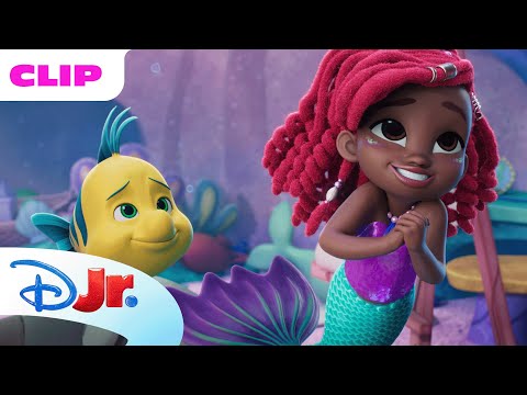 Disney Jr.’s Ariel "Chores!" Song 🎶 | The Little Mermaid 🧜🏾‍♀️ | @disneyjr