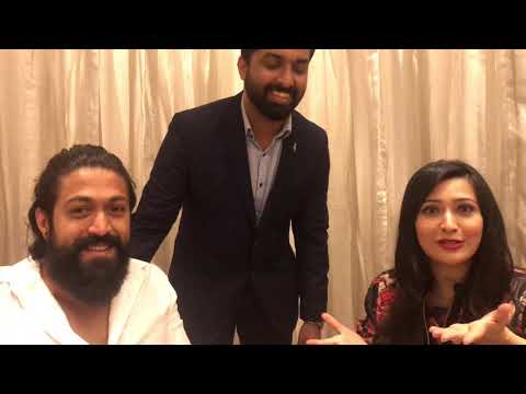 KGF Star Yash & Radhika Pandit talk about Aakarsh