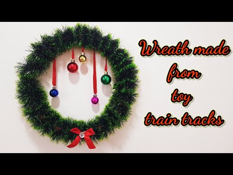 DIY How to make Christmas Wreath at Home #shorts #shortvideo