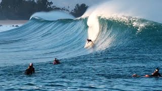 JOHN JOHN FLORENCE Surfing The BEST PIPE Of The Winter...'Nuff Said