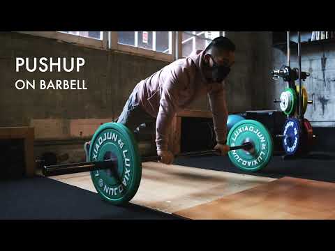 Pushup on Barbell