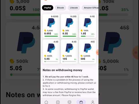 NEW APP THAT PAYS YOU PAYPAL MONEY! FREE LEGIT AND EASY TO EARN #paypalearnings #shorts