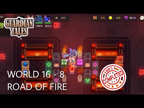 Road of fire | Guardian tales world (16-8)