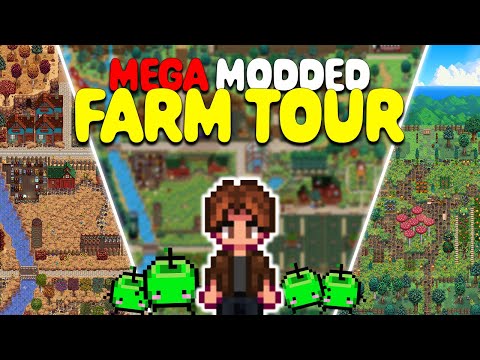 Mega Modded Farm Tour | Stardew Valley