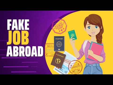 "Warning: Fake Job Offers Abroad Will Leave You BROKE and Stranded!" #fakejobs #scam alert #abroad