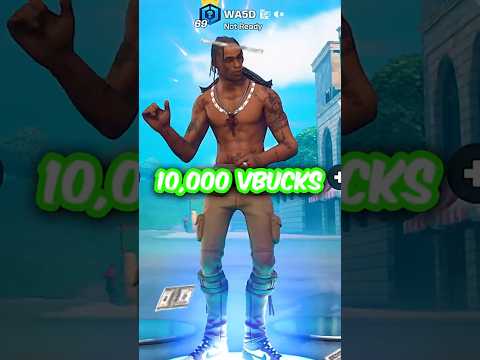 How To Get 10,000 VBUCKS In Fortnite For FREE! #fortnite #shorts #vbucks