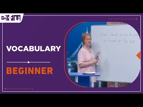 Let's Start English 66 - Lesson 10 / Vocabulary