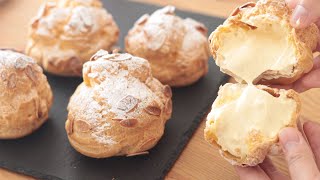 シュークリームの作り方 Cream Puffs｜HidaMari Cooking