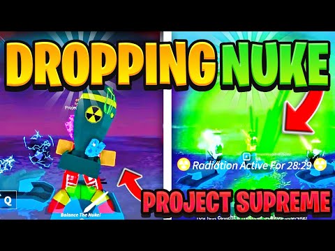 PROJECT SUPREME NUKED MY SERVER AND WE GOT THE CRAZIEST FISH (ROBLOX FISCH)