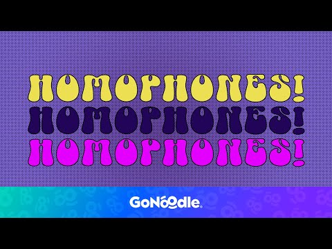 Mr. Elephant: Homophones! (audio only)