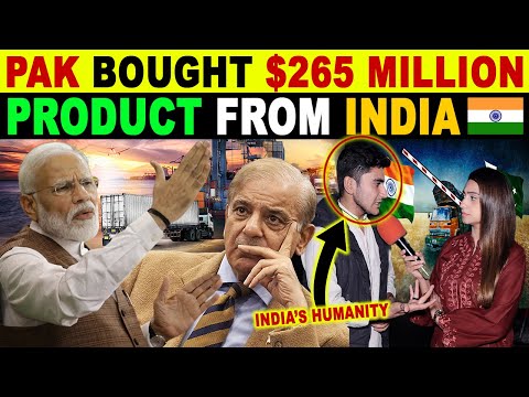 PAKISTAN BOUGHT 265 MILLION USD PRODUCT FROM INDIA | PAK PUBLIC SHOCKING REACTION | SANA AMJAD