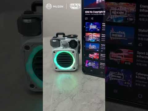 【MUZEN Cyber Cube 機械光域藍牙喇叭音響✨】