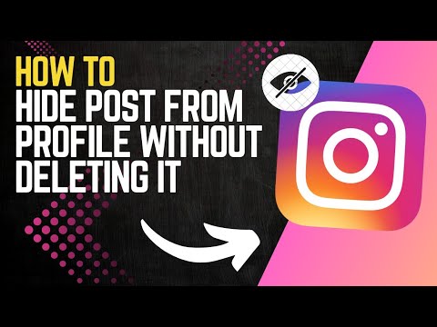 How to HIDE POST from your INSTAGRAM PROFILE WITHOUT DELETING IT