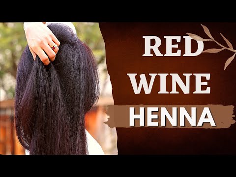 Red Wine Henna | A Beautiful Henna Color To Try | What Henna Does To Natural Dark Brown Hair?