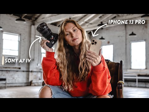 IPHONE 13 PRO vs. SONY A7 IV - Side by Side Video Comparison