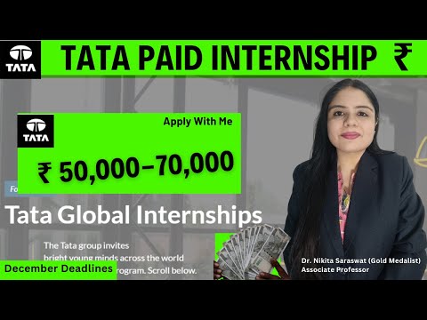 Tata Paid Internship 2025 | Earn with Tata Internship Program 2025 | Paid Internship for  Students