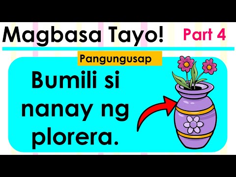 MATUTO TAYO! ll Pagsasanay sa Pagbasa ng PANGUNGUSAP PART 4 (31-40) ll Teacher Ana Online Learning