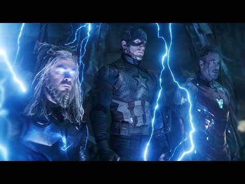 Avengers Endgame Final Battle - Thor ,Captain America & Iron Man vs Thanos  Final Fight Scene 4K