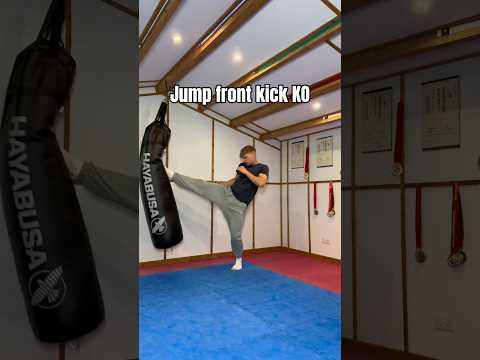 Jump front kick KO TUTORIAL