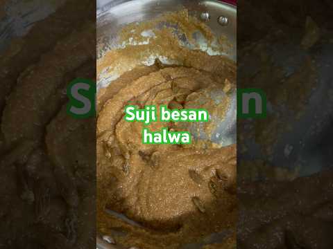 Suji besan halwa recipe #besanhalwarecipe #halwarecipe