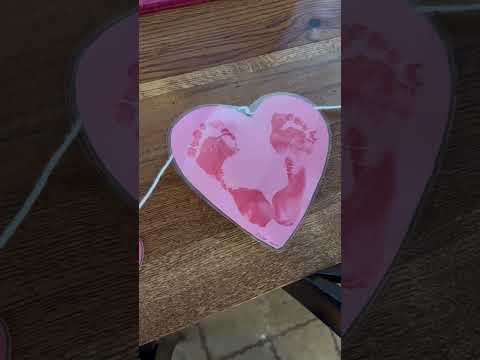 Cute and FREE Valentine’s Day craft! #fyp #valentinesday #craft