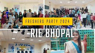 RIE Bhopal NCERT freshers party 2024 #ncert #bhopal #dailyvlog #freshers #song #dance