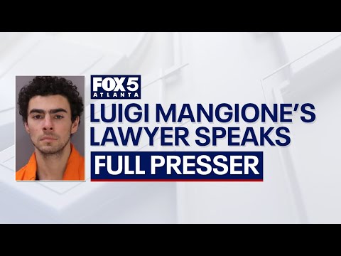 WATCH LIVE: Luigi Mangione's lawyer says he'll plead not guilty | FOX 5 News