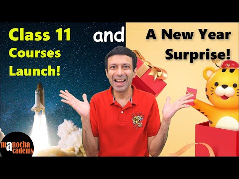 Class 11 Course and New Year Surprise 2024