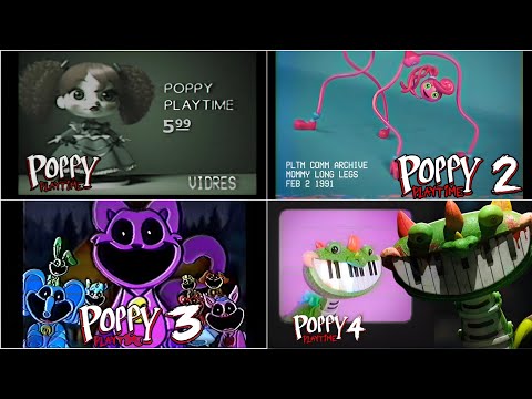 ALL COMMERCIALS OF | POPPY PLAYTIME CHAPTER 1 - 4