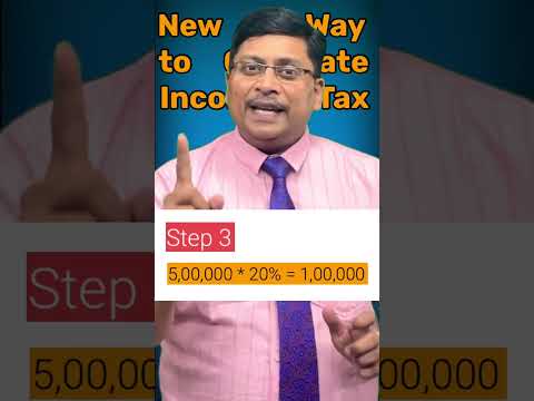 New Method to calculate Tax | How to calculate Income Tax? | Easy way to calculate Tax | Income Tax