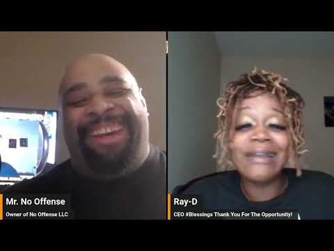 THE NO OFFENSE PODCAST   BUSINESS WATCH INTERVIEW EXCLUSIVE   RAY D