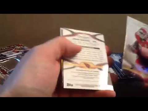 2014 Topps Platinum Football Hobby Box Break