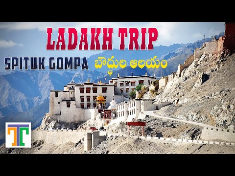 SPITUK GOMPA | Spituk Monestery Is One of the Must Visit Places Near Leh | Suman Telugu Traveller