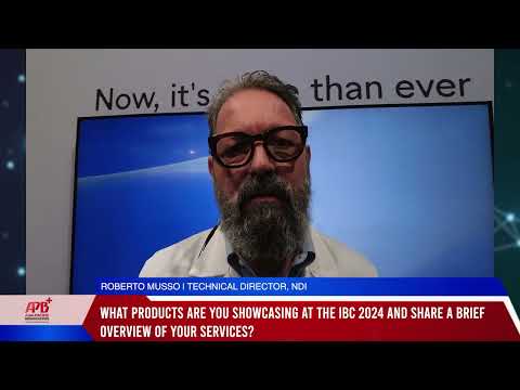 IBC 2024: Interview with NDI