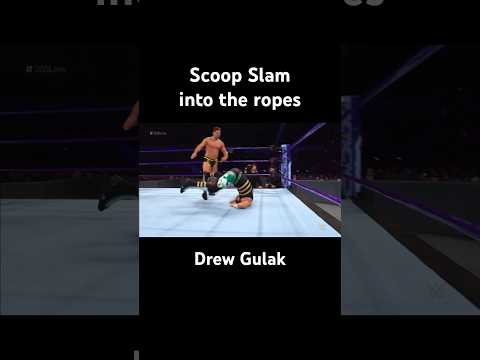 WWE: Scoop Slam into The Ropes