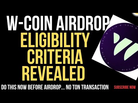 W-COIN AIRDROP: 4 WAYS TO SCALE UP YOUR COIN BALANCE BEFORE AIRDROP=$1,000 SECRET. @IkabaMichael