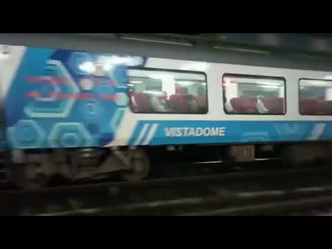 12009-Gandhinagar Capital Shatabdi Express in Rainy Season Skip Dahanu Road