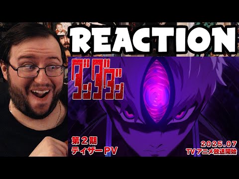 Gor's "DAN DA DAN Season 2 PV/OFFICIAL TRAILER" REACTION