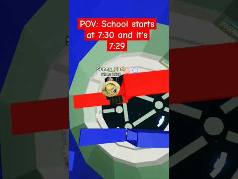 POV: School starts at 7:30 #roblox #speedrun #speed #blackbetty #meme