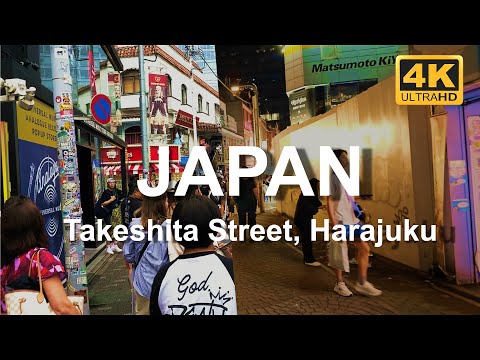 Harajuku has changed | Takeshita Street 2024 | Japan Shopping Street | 4K Walking Tour