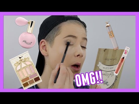 FULL FACE USING ONLY PRETTY VULGAR MAKEUP! OMG!!! | Jake Warden