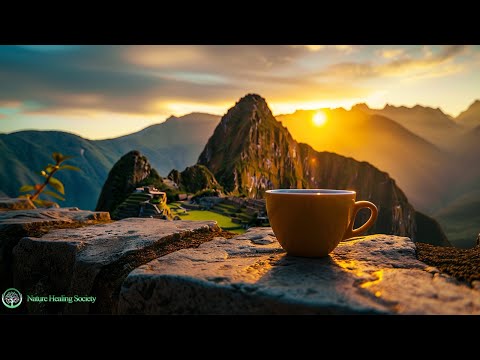 QUIET GOOD MORNING MUSIC 🥰 Powerful Morning Meditation Music For Waking Up Happy