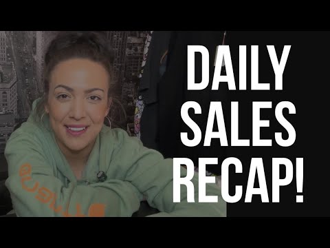 Shipping Out My Poshmark Sales: Daily Sales Recap!