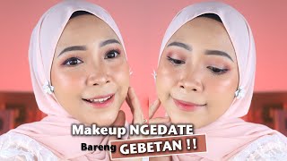 NATURAL GLAM MAKEUP PAKAI PRODUK YANG GAMPANG DICARI !! SUPER FLAWLESS PAS BUAT PEMULA