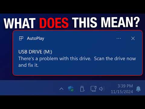 What Does "Problem With This Drive" Error ACTUALLY Mean?