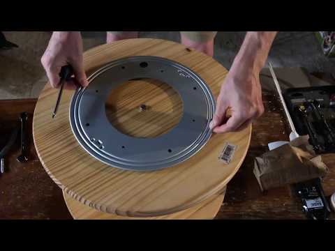 DIY 2 Tier Lazy Susan