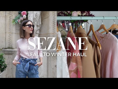 LATE FALL OUTFITS with SEZANE - PARISIAN STYLE FALL TO WINTER TRANSITION OUTFITS