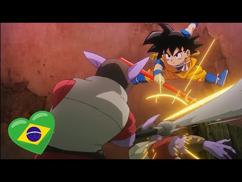 🇧🇷O GOKU LUTANDO COM SEU BASTÃO MÁGICO É NOSTALGIA PURA🥺❤️| Dragon Ball Daima