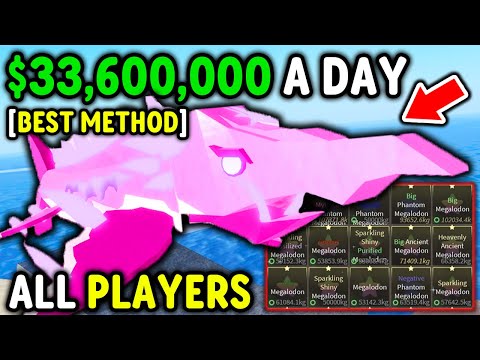 This is The FASTEST WAY To MAKE MILLIONS in Roblox Fisch..